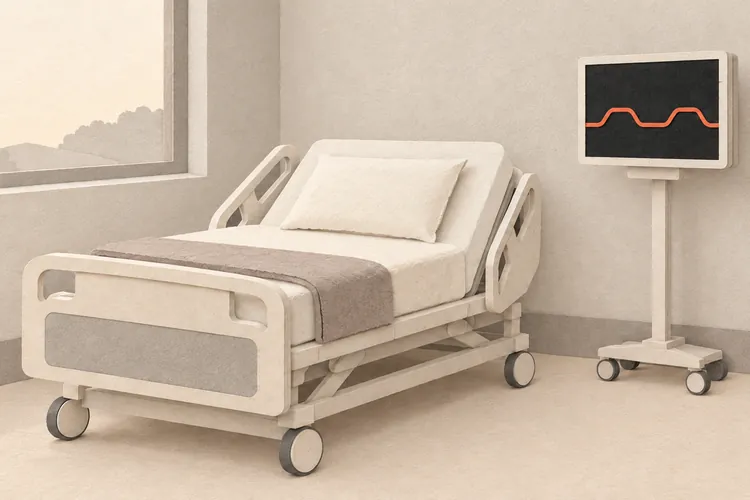 Editorial illustration for cognitive change after hospital care
